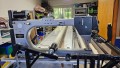 Gammill Long Arm quilting machine on 14 foot table